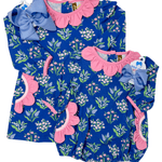 Indigo Bloom Bubble Girls Bubbles + Rompers Banana Split