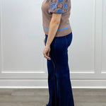 Indy Top - Lace Mocha Sweaters FATE