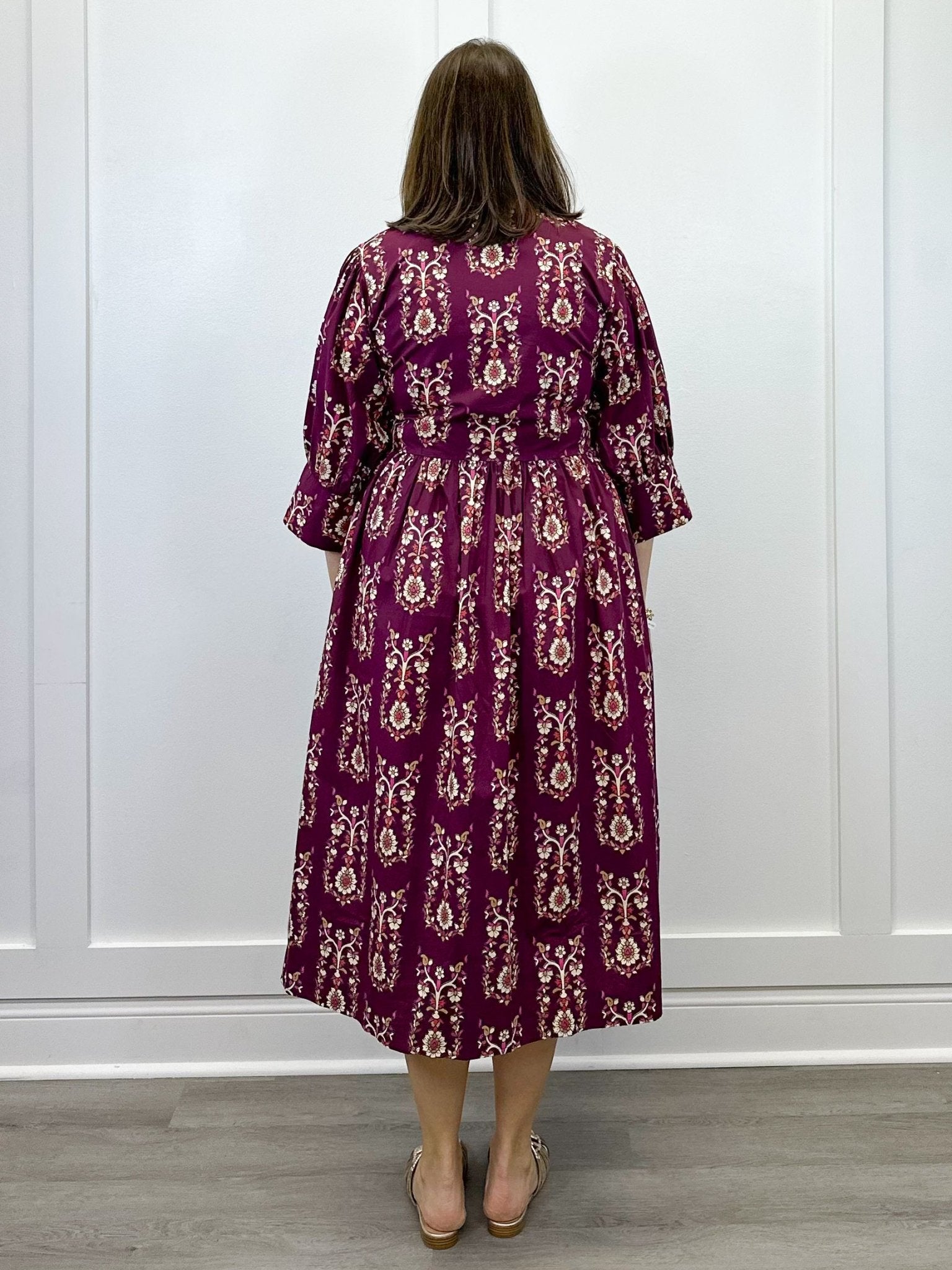 Ingrid Dress - Bramble Motifs - Sugar Babies Children's Boutique/Meg's Shoppe
