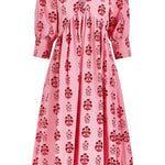Ingrid Dress - Scarlet Blossom Long Dresses Livro
