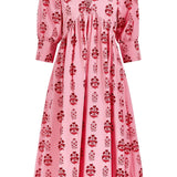 Ingrid Dress - Scarlet Blossom Long Dresses Livro