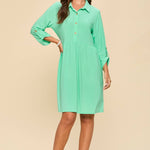 Inspire Dress - Aqua Mint Short Dresses Dear Scarlett