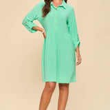 Inspire Dress - Aqua Mint Short Dresses Dear Scarlett