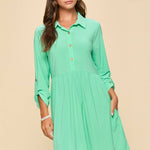 Inspire Dress - Aqua Mint Short Dresses Dear Scarlett
