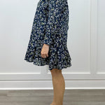 Iris Dress - Floral Short Dresses Duffield Lane