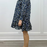 Iris Dress - Floral Short Dresses Duffield Lane