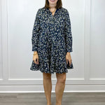 Iris Dress - Floral Short Dresses Duffield Lane