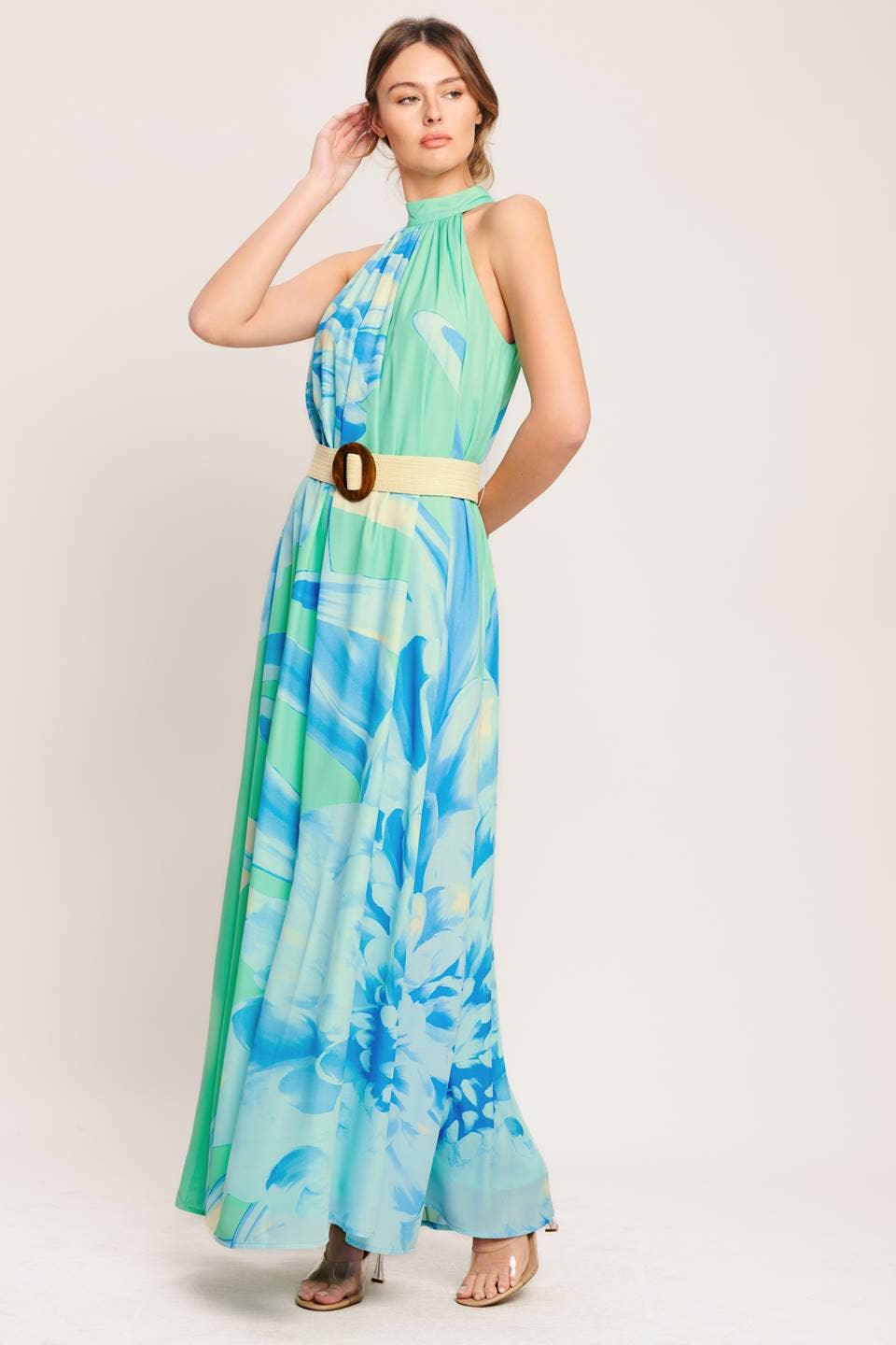 Isla Waters Dress Long Dresses FLYING TOMATO