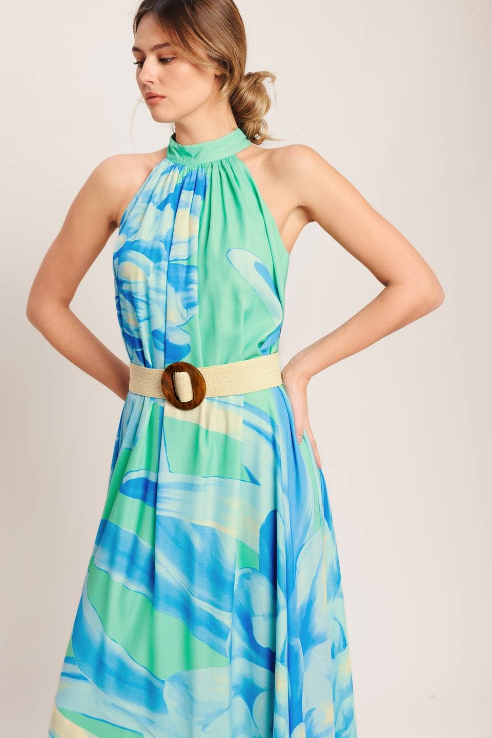 Isla Waters Dress Long Dresses FLYING TOMATO