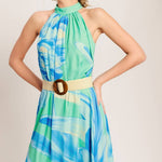 Isla Waters Dress Long Dresses FLYING TOMATO