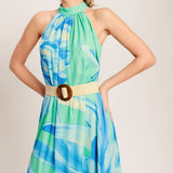 Isla Waters Dress Long Dresses FLYING TOMATO