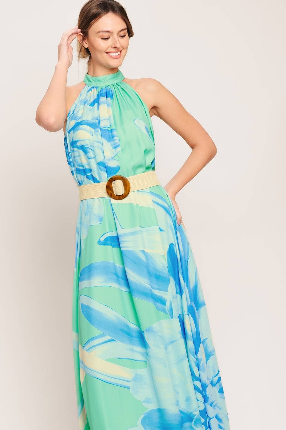 Isla Waters Dress Long Dresses FLYING TOMATO