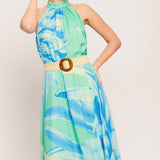 Isla Waters Dress Long Dresses FLYING TOMATO