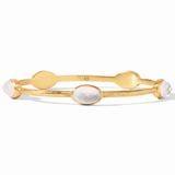 Ivy Stone Bangle - Iridescent Clear Crystal - Medium Bracelets Julie Vos