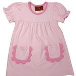 Izzie S/S Dress - Pink Girls Play Dresses Millie Jay