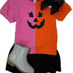 Jack-O-Lantern Girls Sweatshirt Girls Sweaters + Sweatshirts Banana Split