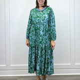 Jenny Maxi - Kelly Green Long Dresses Briton Court
