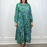 Jenny Maxi - Kelly Green Long Dresses Briton Court