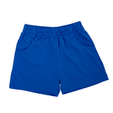 Jersey Shorts w/ Front Pockets - Blue Boys Shorts Luigi
