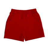 Jersey Shorts w/ Front Pockets - Red Boys Shorts Luigi