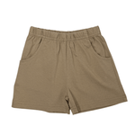 Jersey Shorts w/ Front Pockets - Tan Boys Shorts Luigi