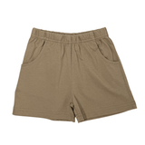 Jersey Shorts w/ Front Pockets - Tan Boys Shorts Luigi