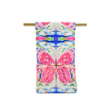 Jewel Kaleidoscope Butterfly Tea Towel Textiles Rachel Brooks Design, LLC