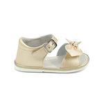 Jolie Bow Sandal - Champagne Girls Shoes L'Amour