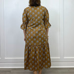 Kai Maxi - Midnight Peony Long Dresses Marigold