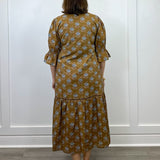 Kai Maxi - Midnight Peony Long Dresses Marigold