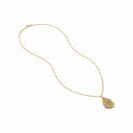 Kaleidoscope Statement Pendant - Multi Stone Necklaces Julie Vos