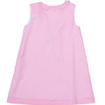 Karla Dress - Pink Linen Girls Play Dresses The Oaks Apparel Company