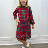 Kate Dress - Festive Tartan - Sugar Babies Children's Boutique/Meg's Shoppe
