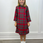 Kate Dress - Festive Tartan - Sugar Babies Children's Boutique/Meg's Shoppe