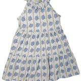 Kendall Panel Dress - Hydrangea Girls Play Dresses Sage & Lilly
