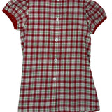 Kenzie Bow Dress - Christmas Plaid Girls Occasion Dresses Banana Split