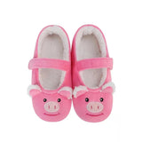Kids Mary Jane Animal Snoozies - Pig Kids Misc Accessories Snoozies