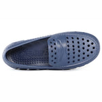 Kids Prodigy Driver - Navy Peony/Bright White Boys Shoes Floafers
