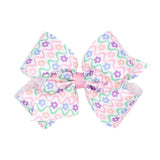 King Easter Print Bow - Flowers Kids Hair Accessories Wee Ones