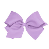 King Grosgrain Bow - Light Orchid Kids Hair Accessories Wee Ones