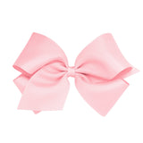 King Grosgrain Bow - Light Pink Kids Hair Accessories Wee Ones