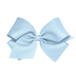 King Grosgrain Bow - Millennium Blue Kids Hair Accessories Wee Ones