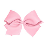 King Grosgrain Bow - Pearl Pink Kids Hair Accessories Wee Ones