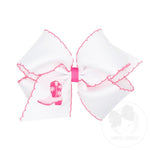 King Moonstitch w/ Embroidery - Boots - Hot Pink Moonstitch Kids Hair Accessories Wee Ones