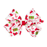 King Printed Bow - Multi Presents Kids Hair Accessories Wee Ones