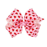King Sweet Treat Print Bow - Watermelon Kids Hair Accessories Wee Ones