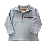 Kingston 1/4 Zip Pullover - Blue Boys Sweaters + Sweatshirts Millie Jay