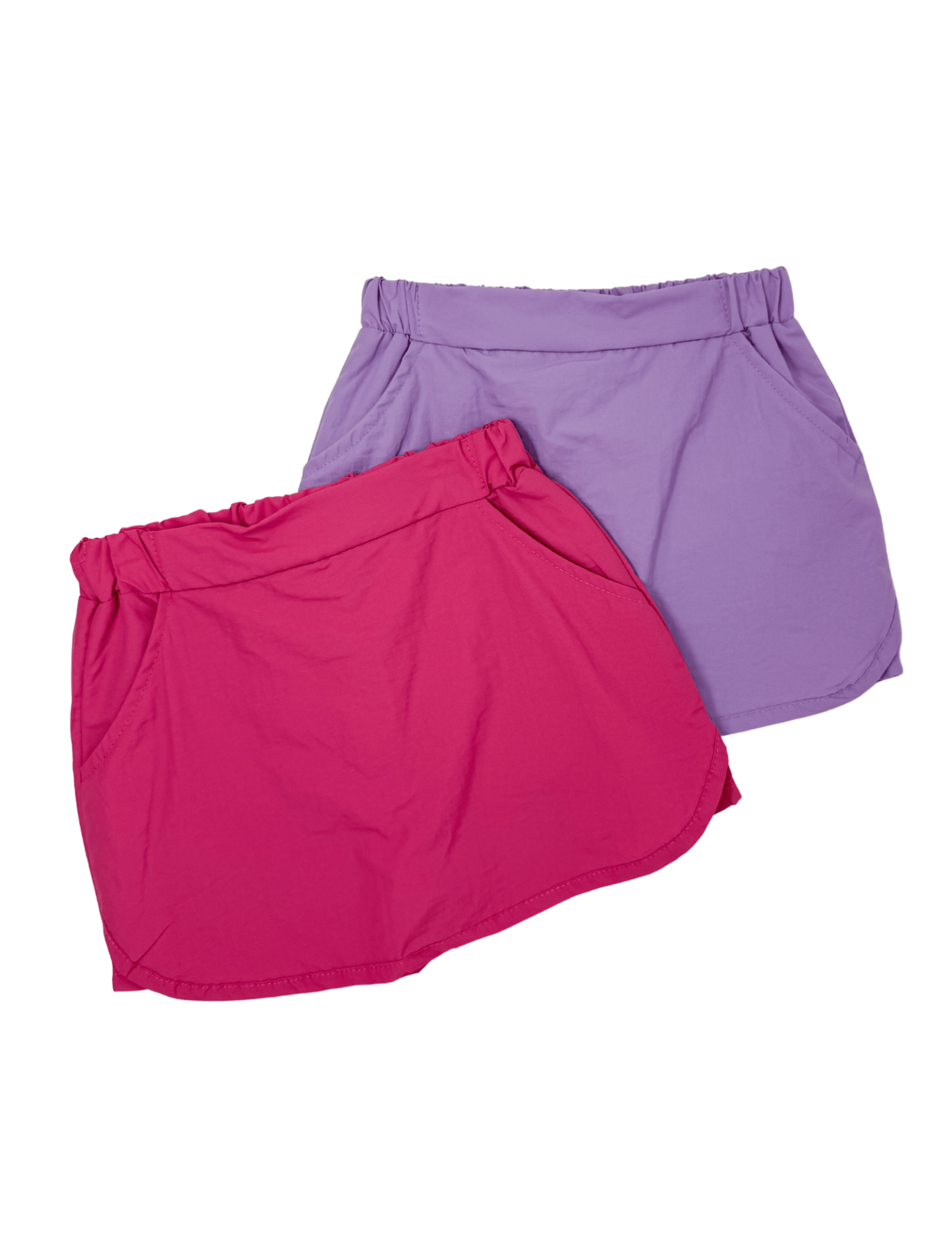 Kinsley Skort - Hot Pink Girls Skirts + Bloomers Emma Jean