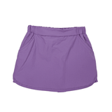 Kinsley Skort - Purple Girls Skirts + Bloomers Emma Jean