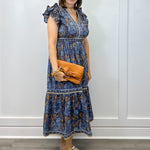Kira Dress- Moonlit Petal Long Dresses Clara the Label